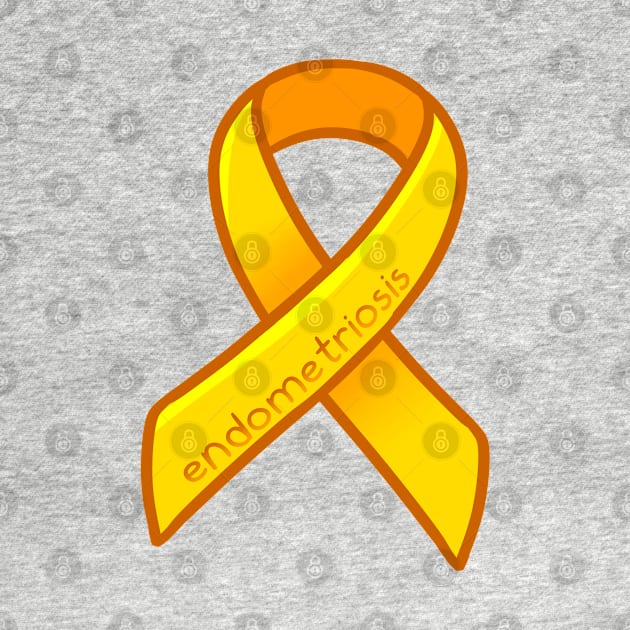 Endometriosis Awareness Ribbon by leashonlife